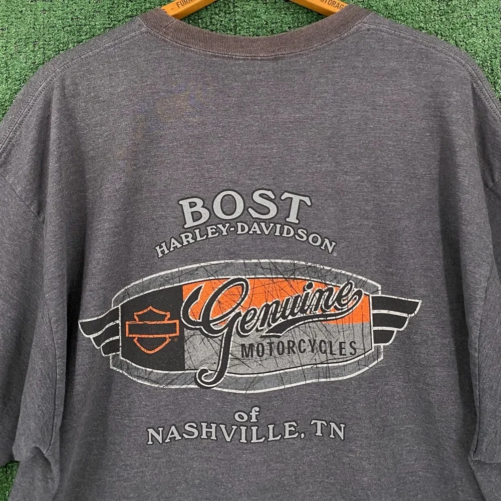 Harley-Davidson Gray Graphic T-Shirt